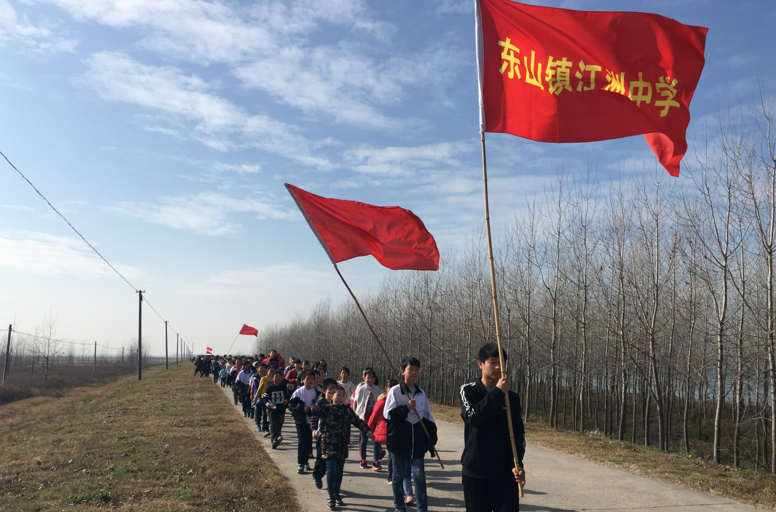 华容江洲中学:饮水思源,保护母亲河