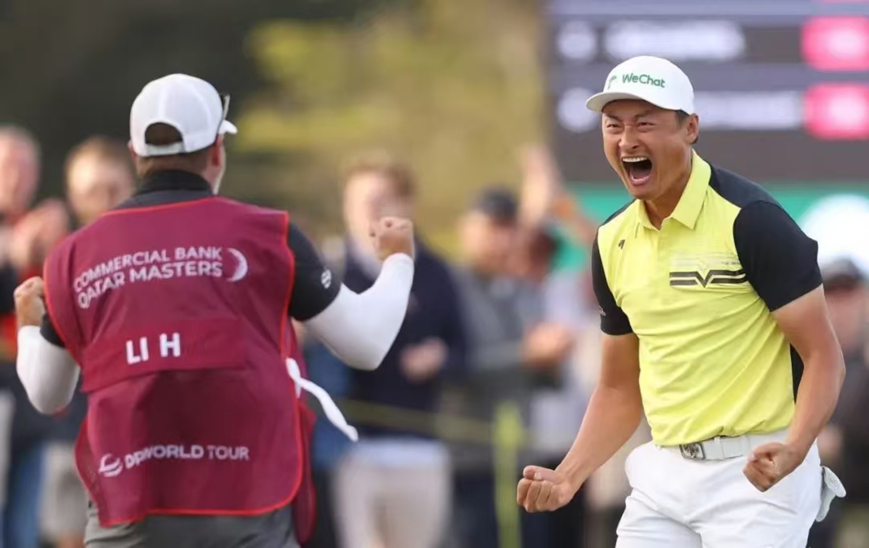 岳阳伢子李昊桐再获高尔夫欧巡赛冠军