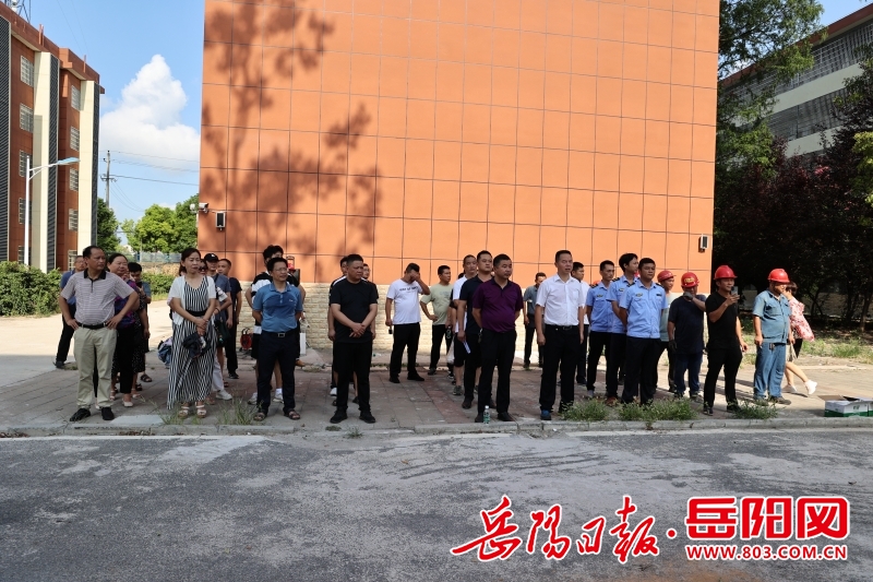 君山区岳西中学提质改造进入新阶段