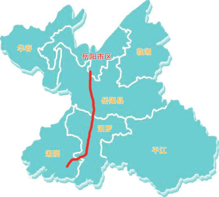 岳阳g240公路规划图图片