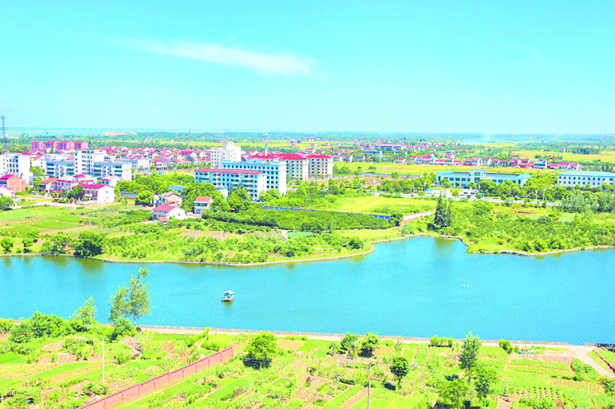 屈原管理区营田镇40年改革开放掠影