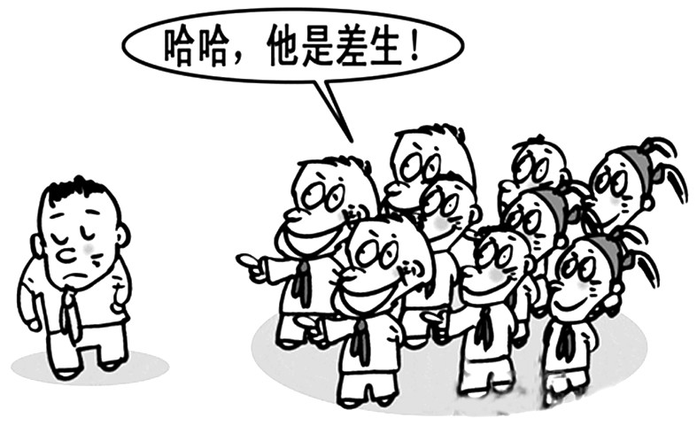 给差生佩戴绿领巾遭质疑