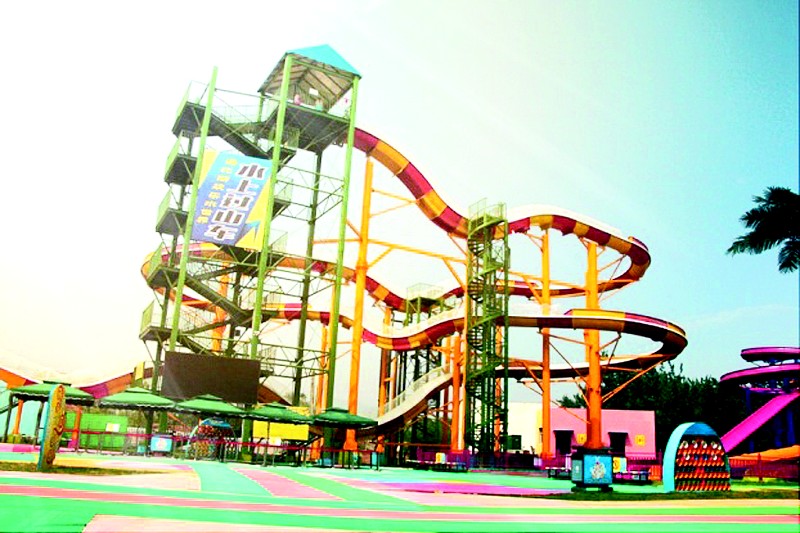 岳阳县东部旅游休闲带又添新景园