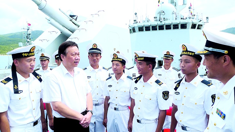 徐洪猛蒋伟烈卿渐伟等出席欢送仪式