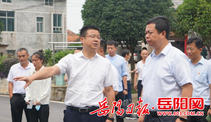 保靖县考察组来岳阳楼区考察乡村振兴工作
